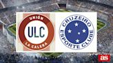 U. La Calera vs Cruzeiro: estadísticas previas y datos en directo | Copa Sudamericana 2024