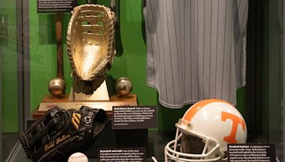 Why Todd Helton's baseball Hall of Fame display has a Tennessee football helmet