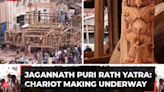 Odisha: Chariot making underway ahead of Jagannath Puri Rath Yatra on July 7