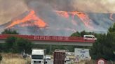 Un incendio forestal descontrolado arrasa Torres de la Alameda y amenaza con llegar a Alcalá de Henares y Torrejón, en Madrid