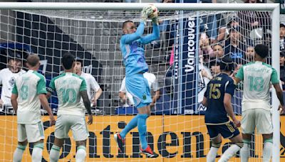 Brad Stuver's 7 saves help Austin play Whitecaps to 0-0 tie