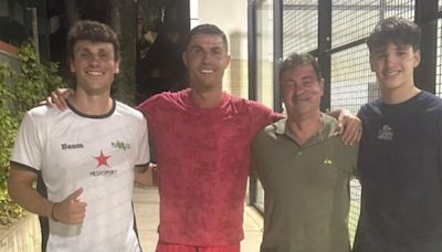 Cristiano Ronaldo, ‘pillado’ en Mallorca