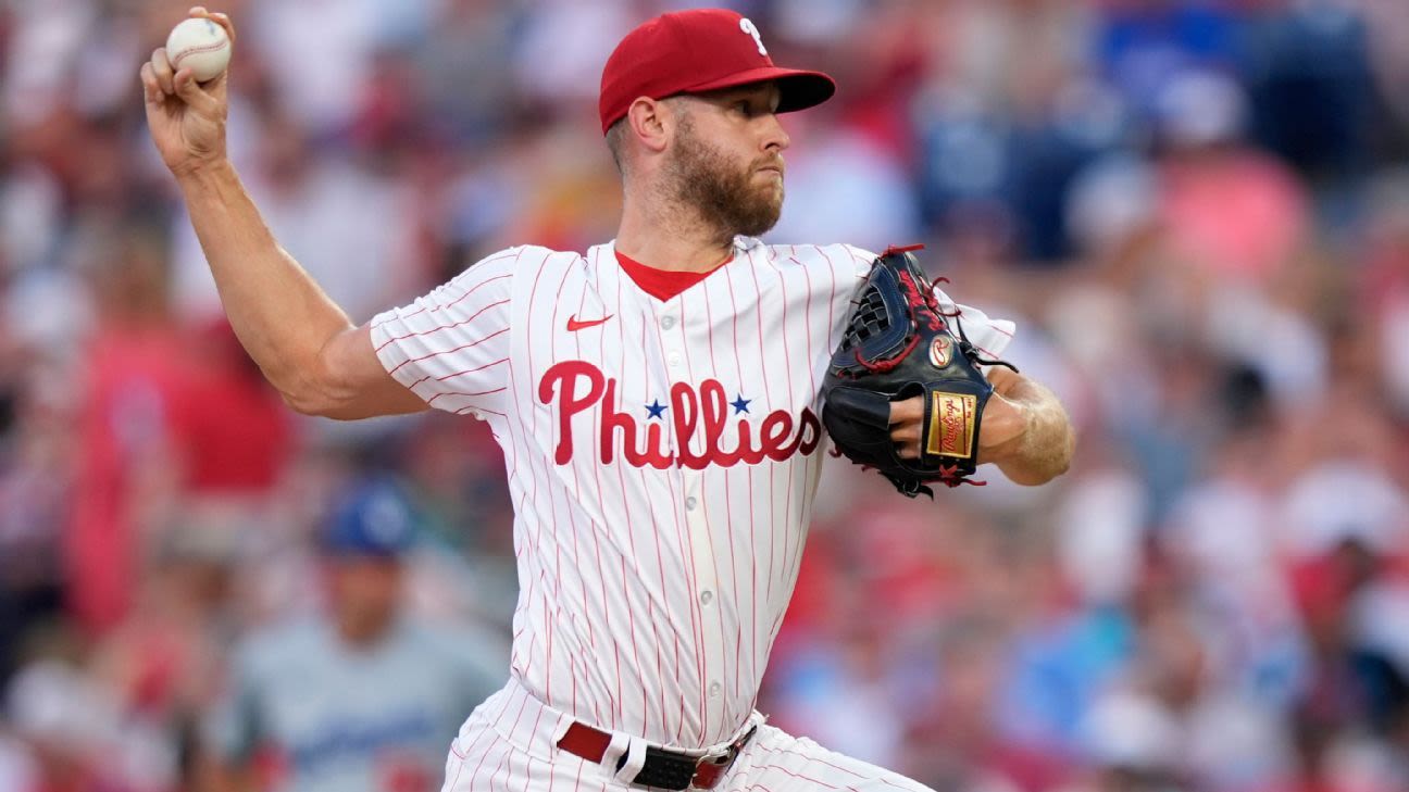 Phils play it safe, pull Wheeler (back) early in win