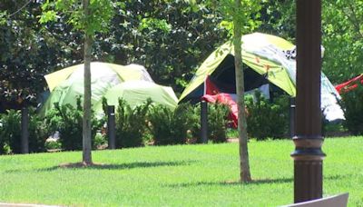 Vanderbilt University students mark 1 month in Pro-Palestinian tent encampment