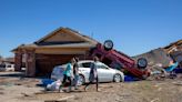 Winds shred Southern Plains; California set to get more snow