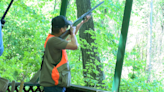 Scouts host veterans for clay shooting