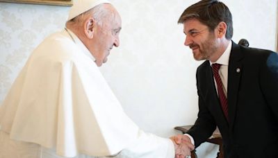 El presidente de la Asociación de Magistrados se reunió con el Papa Francisco