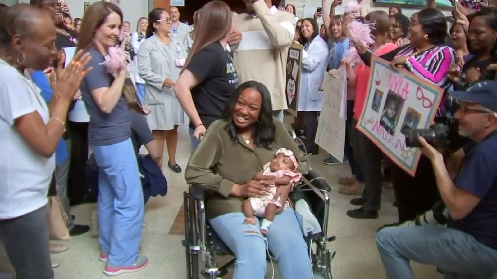 Micro-preemie baby goes home after spending first 6 months of life in hospital