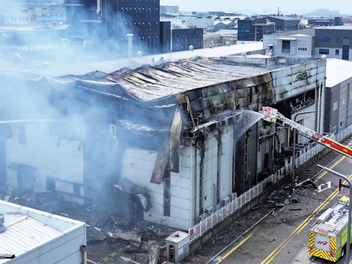 South Korea battery plant explosion kills at least 22 people