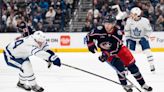 Adam Fantilli able to practice with Columbus Blue Jackets after 'scary' laceration