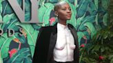 Lupita Nyong’o Stuns in Silver Breastplate Cast From Mold of Her Body at the Tony Awards