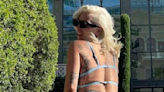 Lady Gaga Chilling Poolside in Las Vegas Wearing a Thong Bikini Is a Vibe