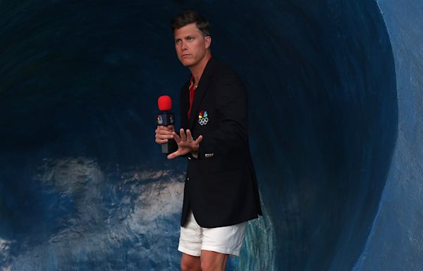 Colin Jost replaced as Olympics surfing correspondent after week of constant injuries in Tahiti