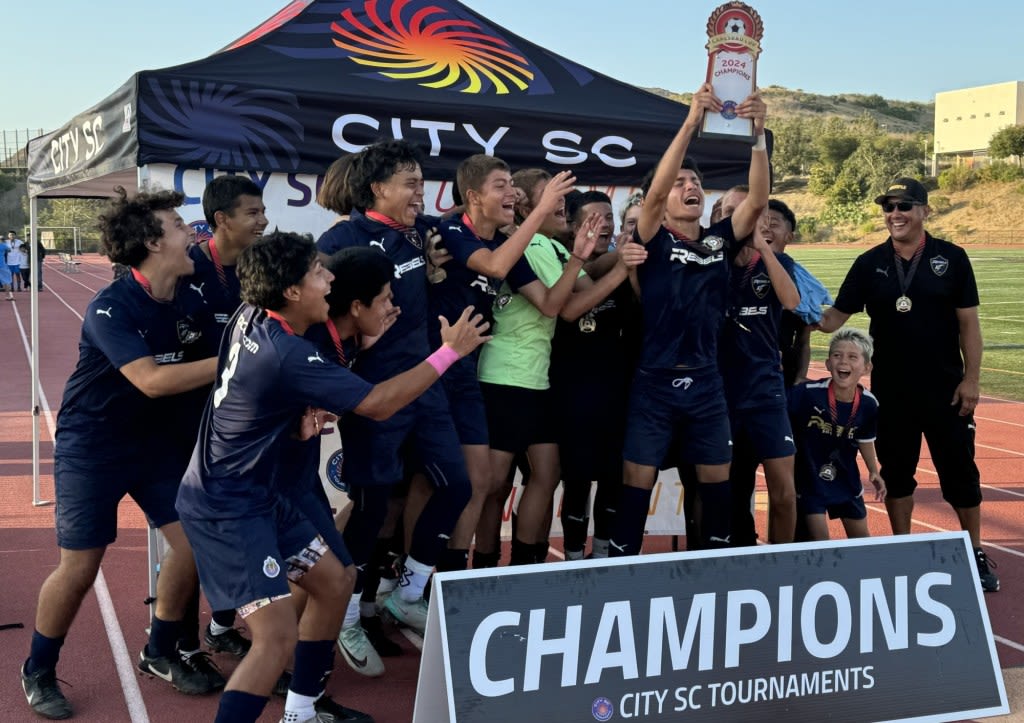 Rebels North Soccer Club in Ramona celebrates winning tournament season