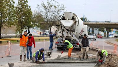 Comenzaron los trabajos para revalorizar el acceso Este a la capital