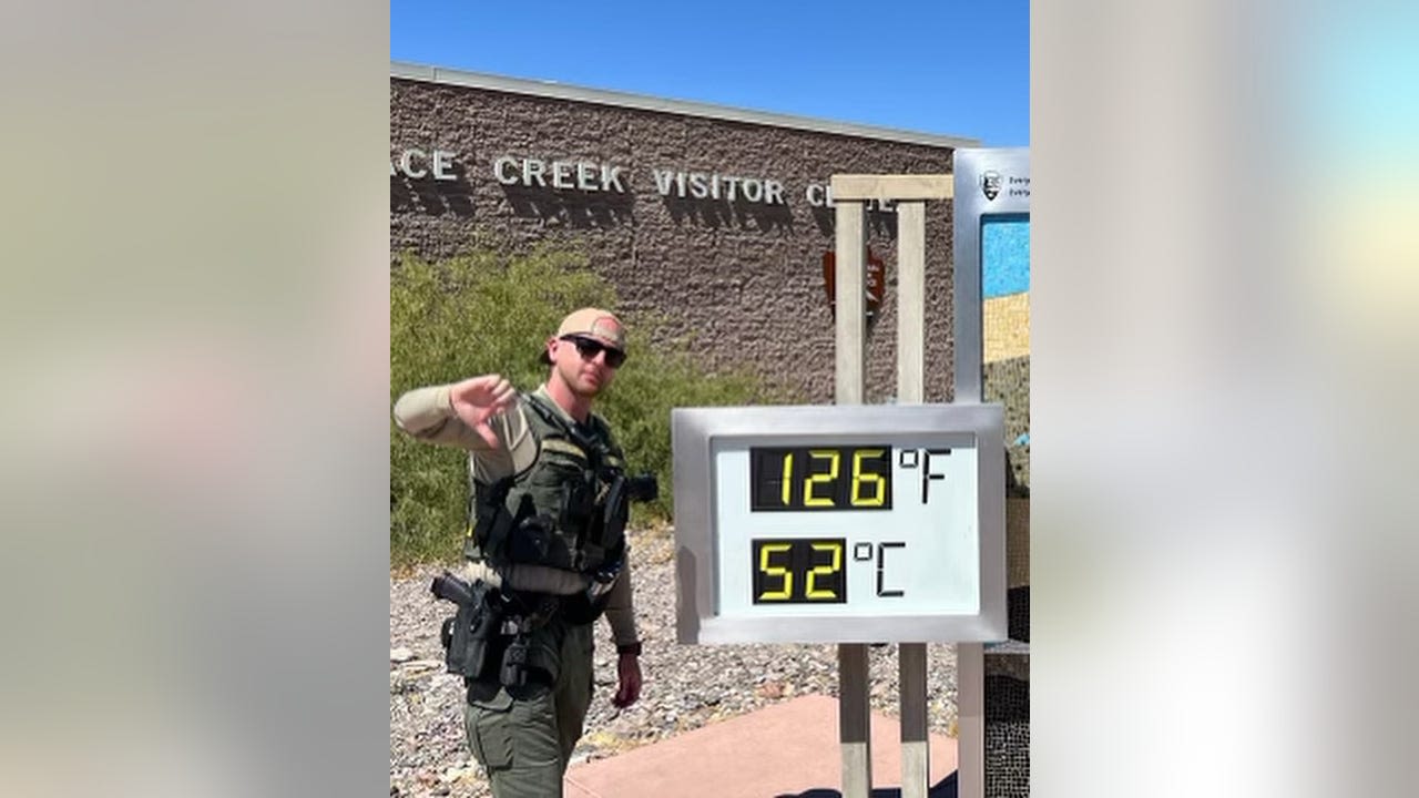 Death Valley visitor dies from extreme heat, as temperature hits near world record