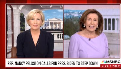 Pelosi Says Biden Staying on the Ticket Is No Done Deal