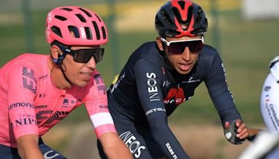 Rigoberto Urán y Egan Bernal serán rivales en el final del Giro de Italia 2024: hora y canal de TV para verlos