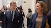 Cuca Gamarra (PP) elogia a la radical izquierdista Kamala Harris: "Normalmente en los momentos en crisis aparece una mujer con fuerza"