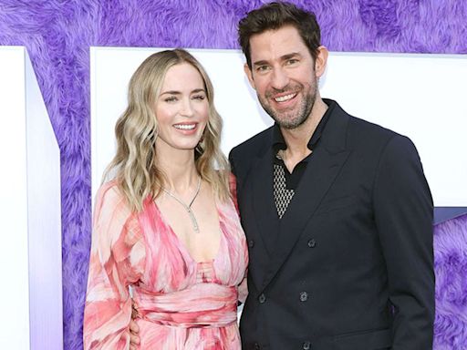 Emily Blunt and John Krasinski Step Out for Red Carpet Date Night at 'IF' Premiere