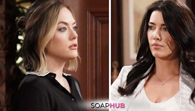 Bold and the Beautiful Spoilers June 27: Steffy Tells Hope to Back Off of Thomas