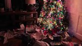 Toddler Wakes at 3 a.m. and Unwraps All the Gifts Under Family Christmas Tree