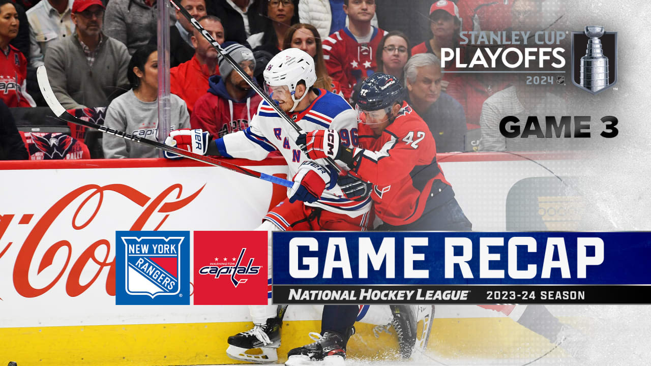 Shesterkin, Rangers push Capitals to brink with Game 3 win | NHL.com