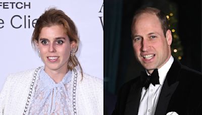 Princess Beatrice Spotted Reuniting With Prince William at Garden Party Amid Kate Middleton's Absence