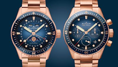 Blancpain Just Dropped Two Solid-Gold Fifty Fathoms Bathyscaphe Divers