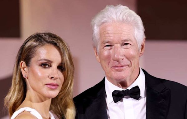 Richard Gere Literally Bows Down to Wife Alejandra Silva in Glamorous Red Carpet Photos