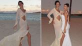 Kendall Jenner Wears Nipple-Baring Dress While Bonding Beachside with Hailey Bieber Post Bad Bunny Split