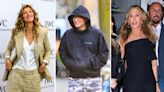 En fotos: Bradley Cooper le vendió sándwiches a sus “novias” y Jennifer Aniston y Gisele Bündchen cautivaron con sus looks