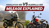 Royal Enfield Himalayan 450 vs Guerrilla 450: Mileage Explained - ZigWheels