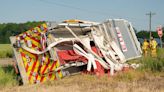 Fruitland fire truck involved in rollover crash: PHOTOS