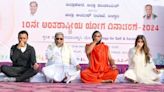 Karnataka CM participates in yoga day celebration at Jindal Steel Plant