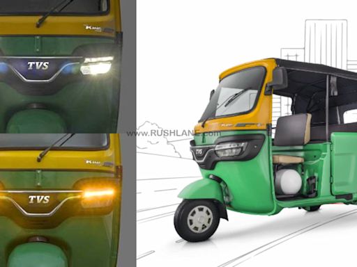 TVS King Rickshaw Updated With LED Headlight - First In Segment?