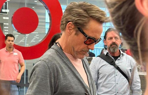 Robert Downey Jr. spotted at downtown Minneapolis Target