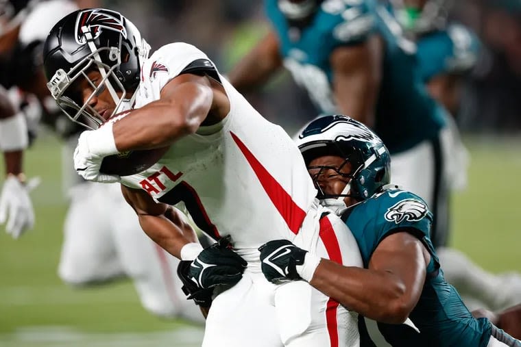 Eagles vs. Falcons film review: Areas of improvement for the league’s worst run defense