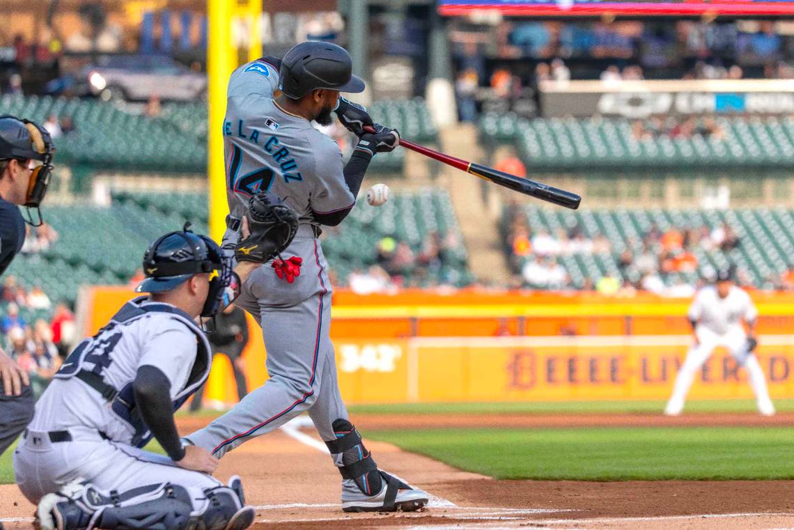 Marlins score game’s lone run in the 10th inning of a pitcher’s duel with Tigers