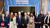 JSW Group opens an exhibition in Paris to celebrate '100 Years of India at Olympics' | Paris Olympics 2024 News - Times of India