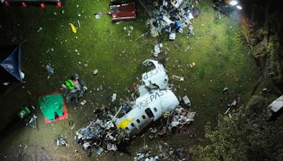 Black box recovered in Brazil ‘death spiral’ plane crash that killed 62