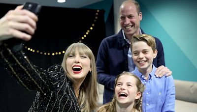 Prince William 'had a nightmare getting in to Taylor's Wembley show'