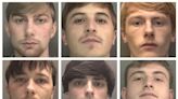 Brutal 'pack of animals' who knifed boxer in heart scream 'you're a nonce, you touch kids' at judge as they're jailed