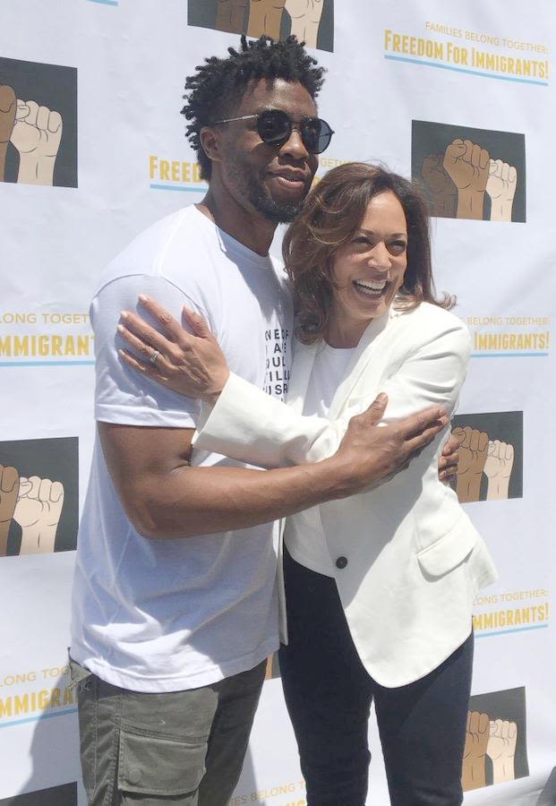 Chadwick Boseman’s Last Tweet/Photo Before He Died was in Support of Kamala Harris | LOOK | EURweb