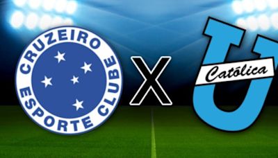 Cruzeiro x Universidad Católica: onde assistir, horário e escalção das equipes