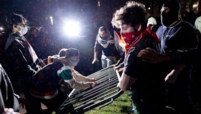 "Abhorrent and inexcusable": Video shows pro-Israel activists attack pro-Palestine UCLA protesters