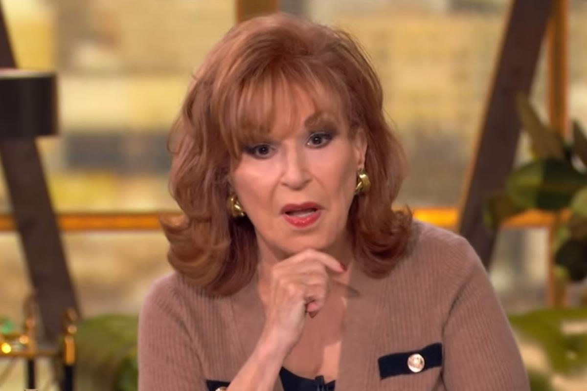 Joy Behar has to be reminded she’s on live TV after her surprised reaction on ‘The View’