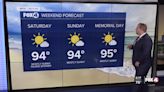 FORECAST: Hot, Dry Memorial Day Weekend