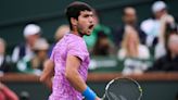 Alcaraz rallies after 3-hour rain delay to reach Indian Wells final. He'll play Medvedev for title.