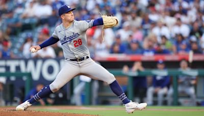 Bobby Miller struggles early in Dodgers blowout loss to Angels